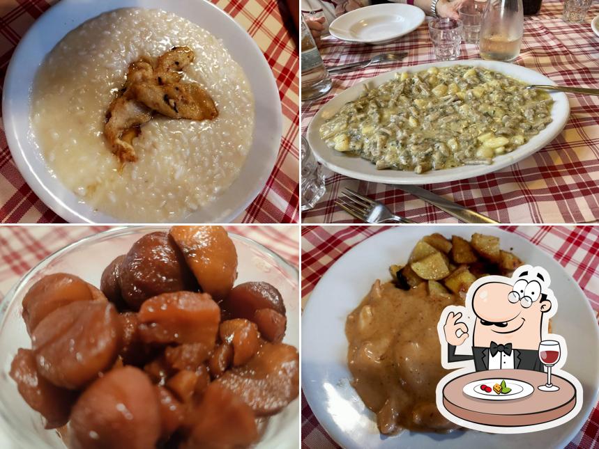 Platti al Osteria La Vignetta