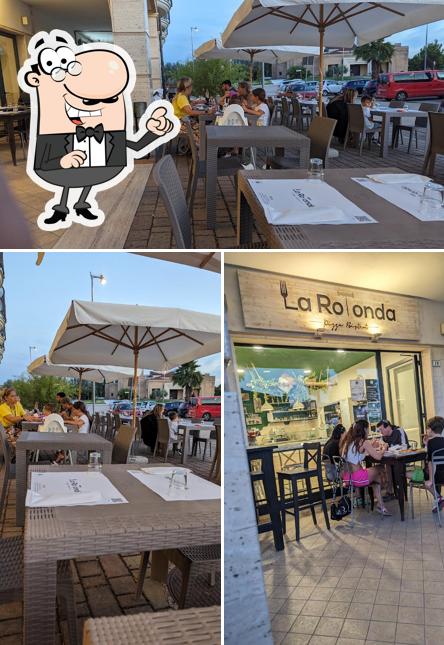 Siediti a un tavolo di La Rotonda pizza Bistrot