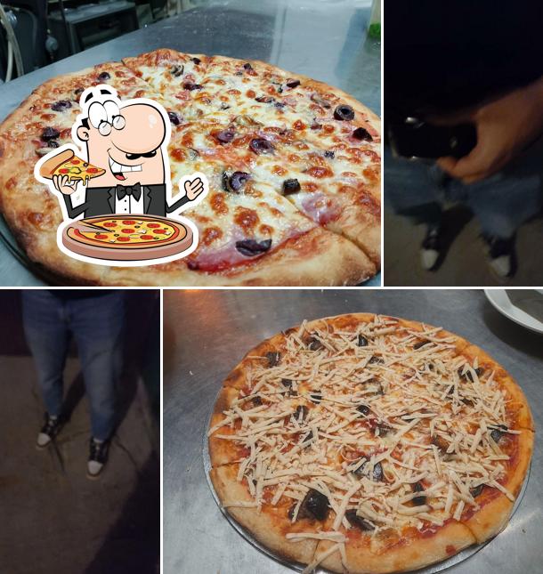 No Mangia e Scappa, você pode degustar pizza