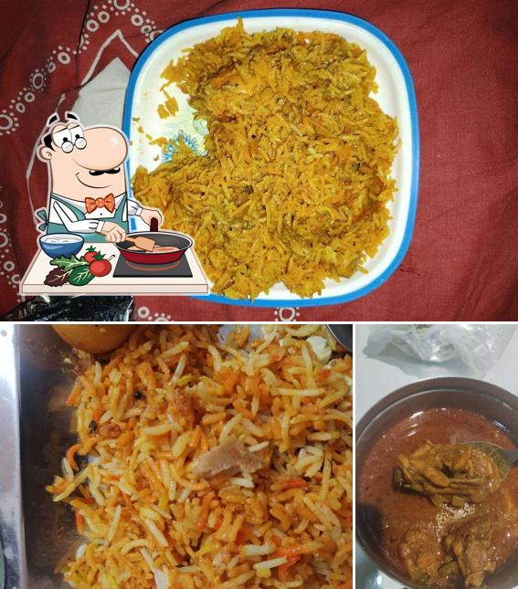 Chicken curry at N.S. Sheetal Rooftop - Restaurant & Cafe