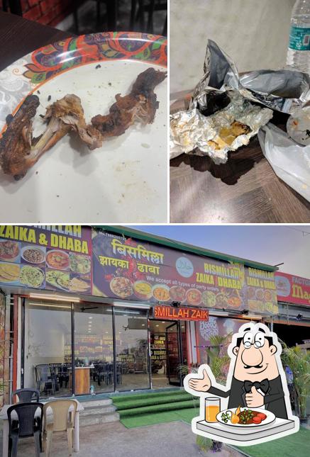 Take a look at the picture displaying food and interior at BISMILLAH ZAIKA DHABA