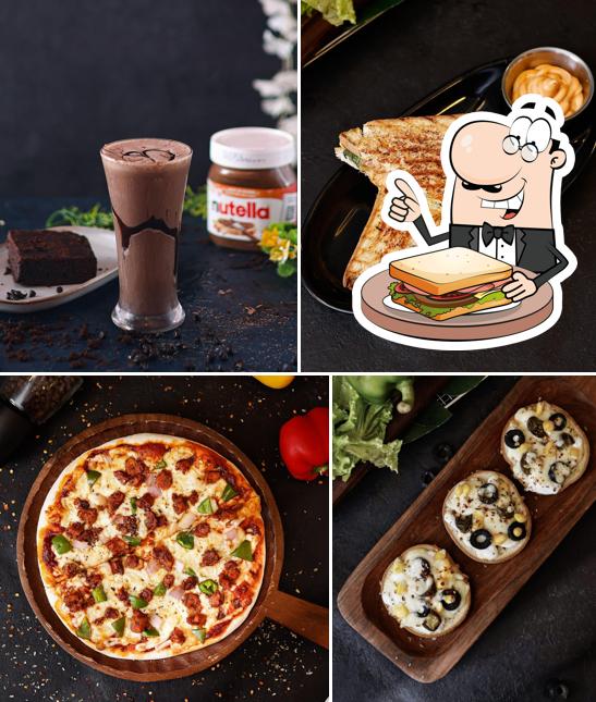 Grilled cheese sandwich at G Pizzeria Ongole