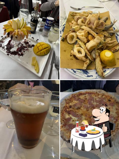 Piatto di formaggi al Ristorante pizzeria Perla D’oro