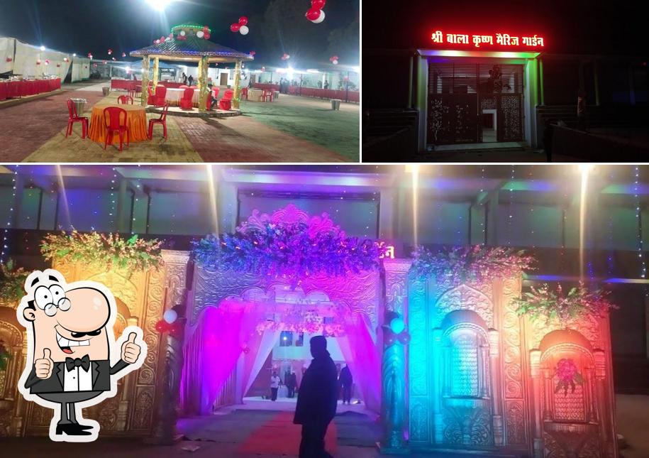 Here's a picture of Shri Bala Krishna Marriage Garden