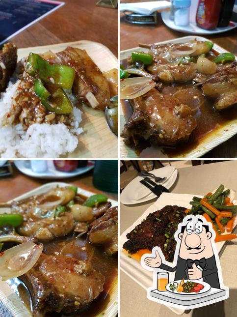 Food at TRAO BBQ