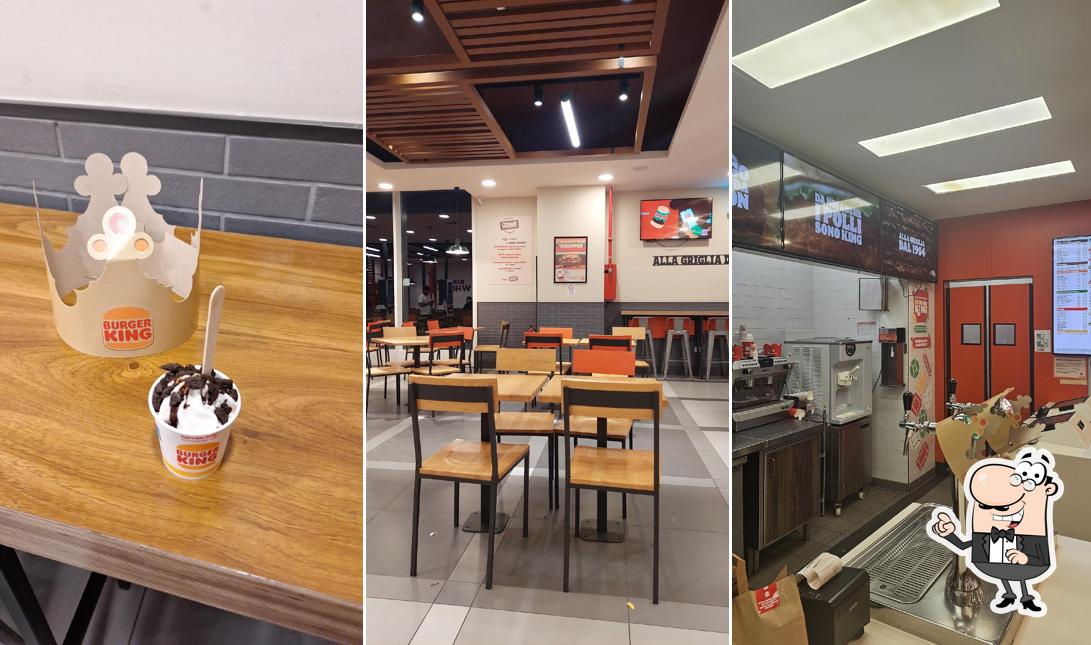 Gli interni di Burger King Cremona