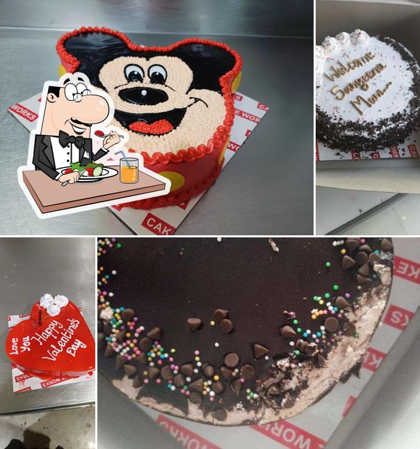 Meals at Cake Works Chrompet