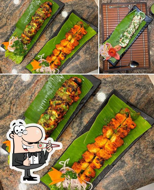 Order different sushi options