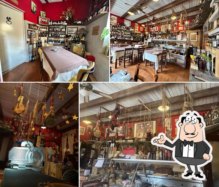 Gli interni di La Ciccia