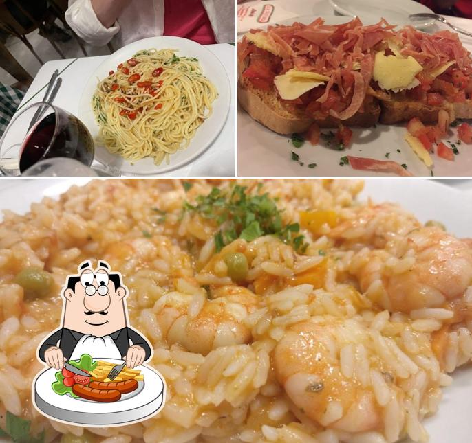 Comida em La Trattoria