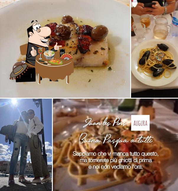 Platti al Osteria Del Porto Juan Les Pins