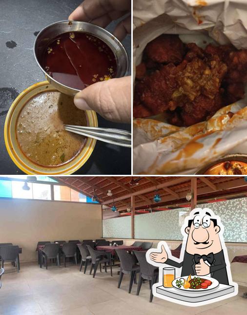 The restaurant's food and interior