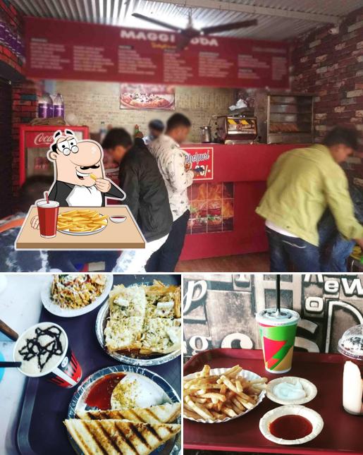 French fries at Maggi Adda