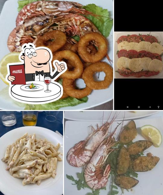Platti al Ristopescheria la Sirenetta