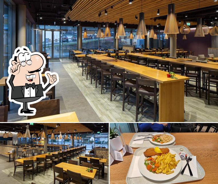 La foto di interni e cibo da Migros-Restaurant - Davos Symondpark