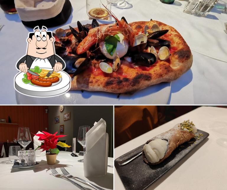 Dai un’occhiata alla foto che mostra la cibo e interni di Ristorante Olivo