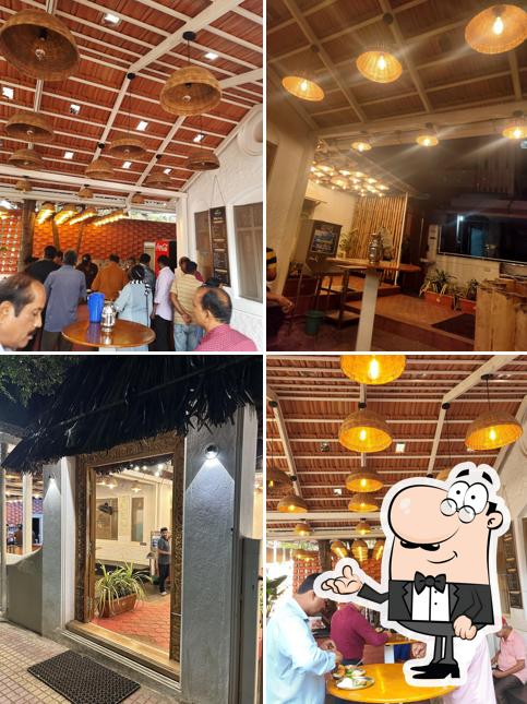 The interior of Aaharam