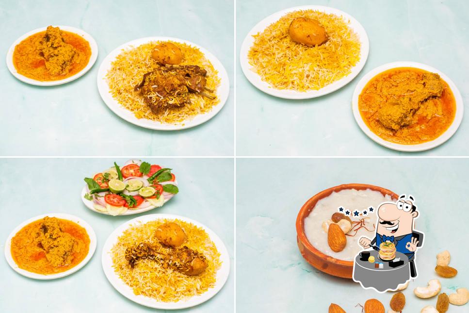 Food at Ambur Kadhar Basha Briyani