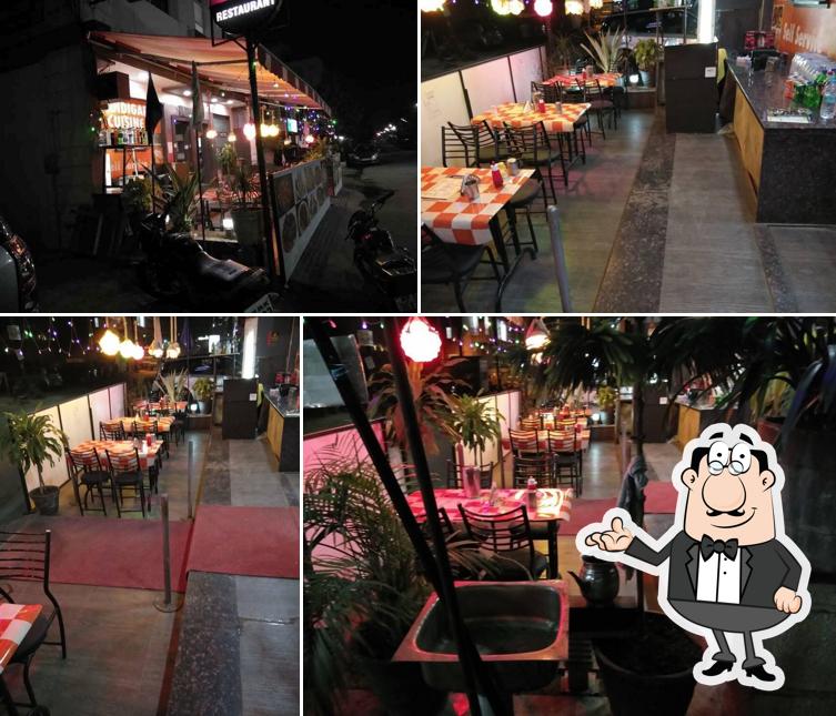 The interior of Murli's Restaurant