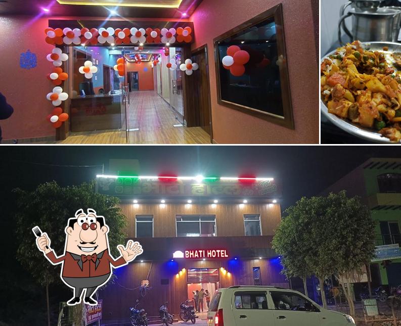 The restaurant's food and exterior