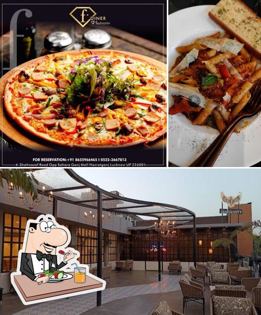 This is the photo depicting food and interior at Fashion TV Diner