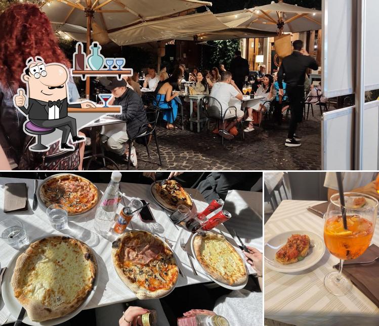 La interni e bevanda del ristorante