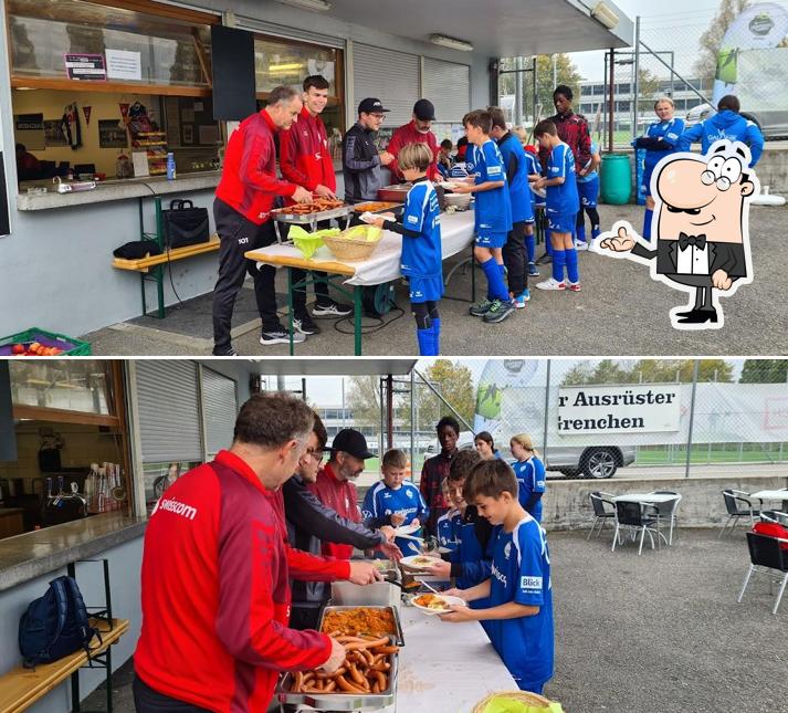 Gli interni di Tasatan Imbiss