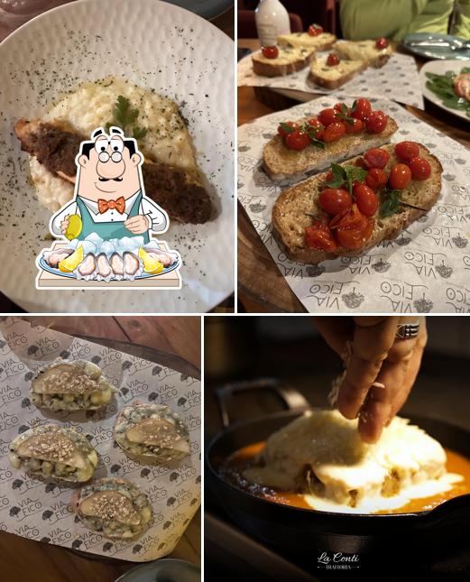 Ostras em Via Fico Ristorante