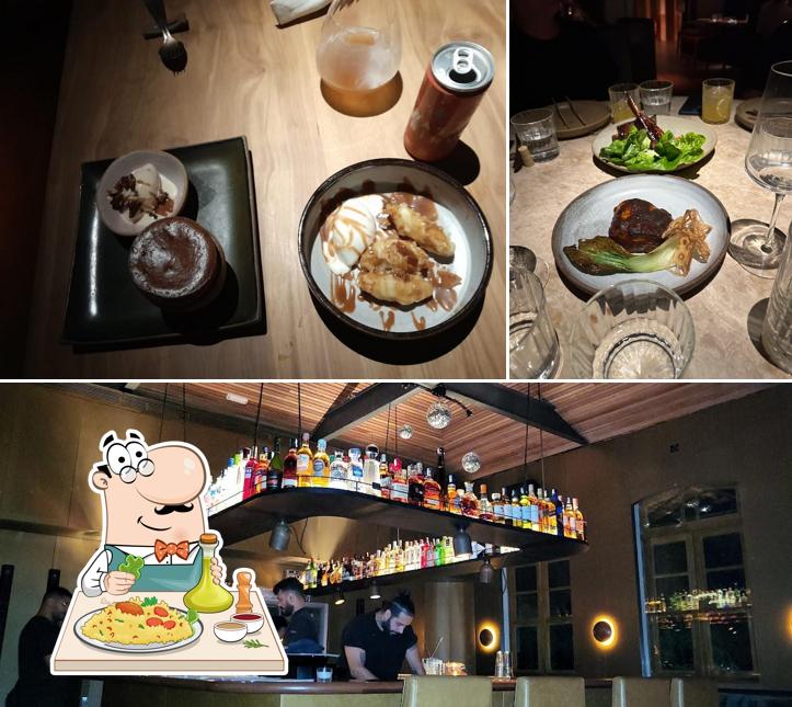 Esta é a imagem ilustrando comida e interior no Elena Horto