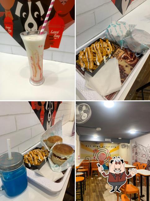 Food at Lassi Day Cafe