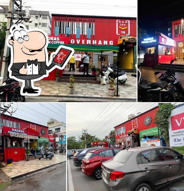 The exterior of Madras Premium Coffee