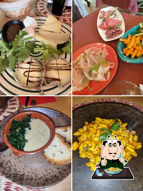 Cibo al Osteria Santa Lucia