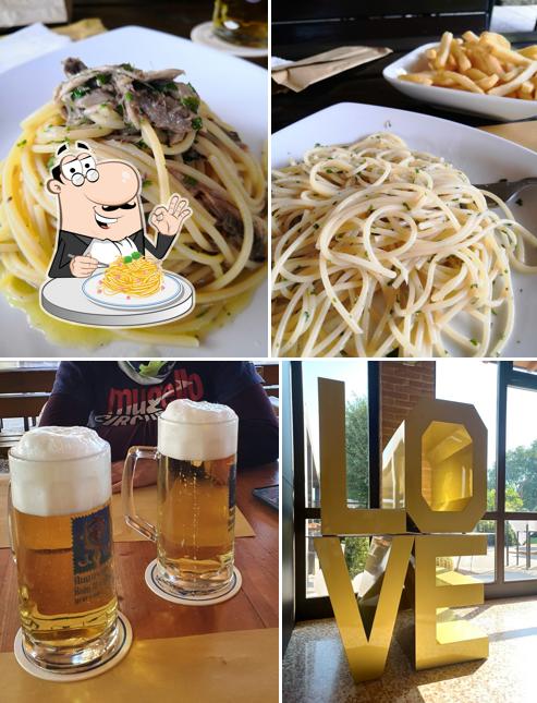 Spaghetti alla carbonara al Bavaria Garda - Birreria Pizza & Stube