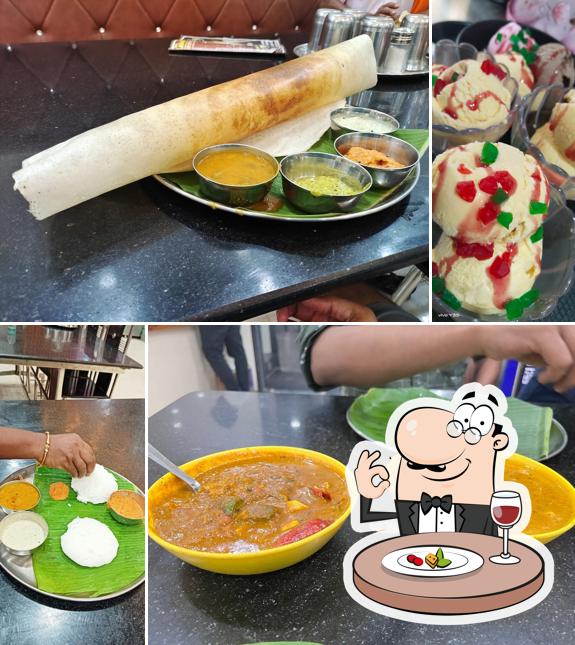 Ice cream at Hotel Lakshmi villas pure veg