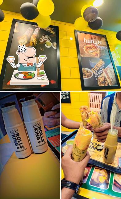 The picture of food and beverage at Rolls king