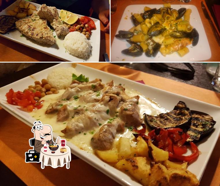 Cibo al Trattoria Lo Cherippo