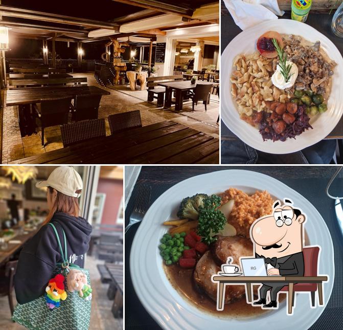 Siediti a un tavolo di Edith's Alpenrösli