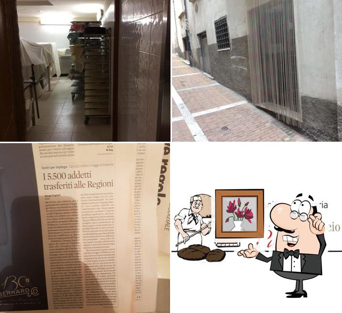 Gli interni di Antico Panificio Palazzo