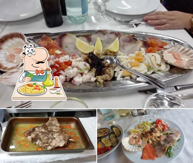 Cibo al Ristorante Hotel La Perla