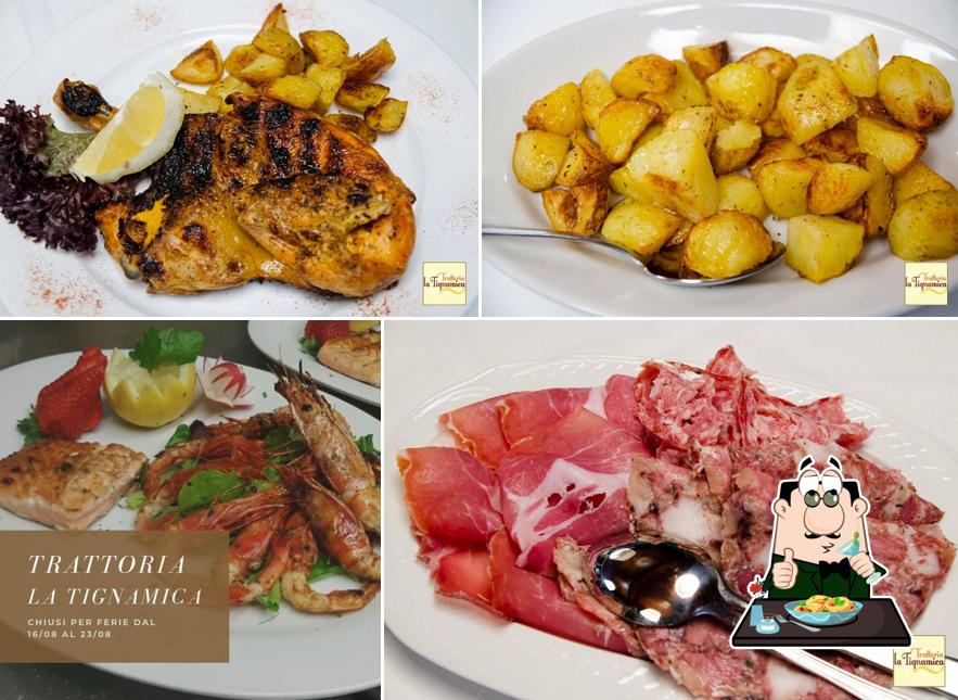 Platti al Ristorante La Tignamica