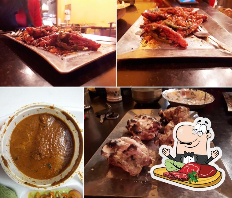 Sahni Barbeque serves meat dishes