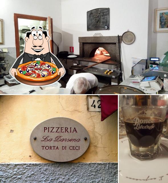 A La Darsena, puoi prenderti una bella pizza