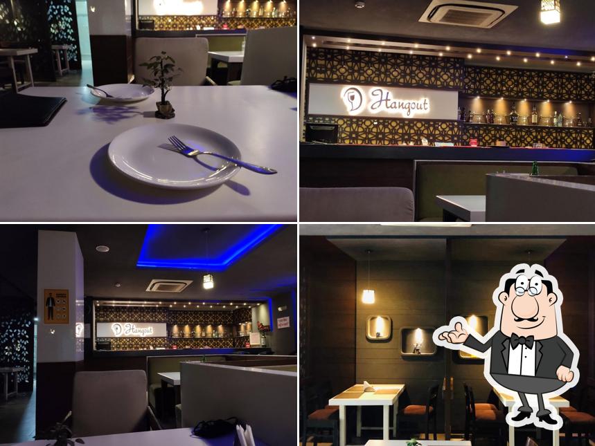 The interior of HANGOUT - THE LOUNGE BAR