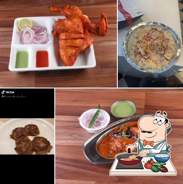 Chicken curry at A one chicken biryani corner fredabad