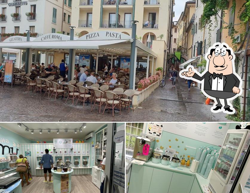 Gli interni di Gelateria MU Garda
