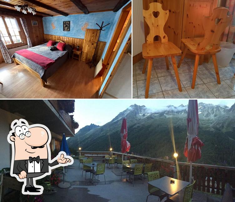Siediti a un tavolo di Hôtel - restaurant du Glacier