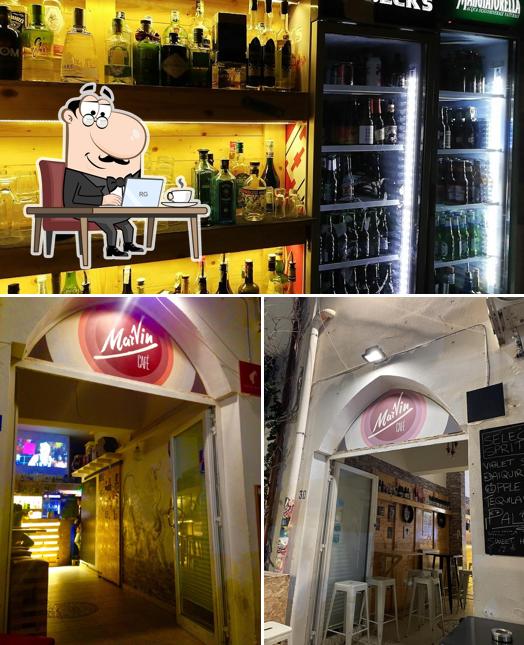 La foto di interni e alcol da MarVin Café
