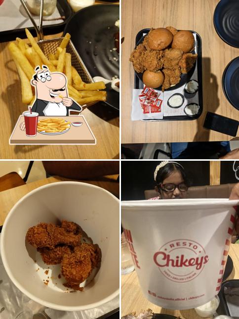 French fries at Resto Chikeys Guruvayoor