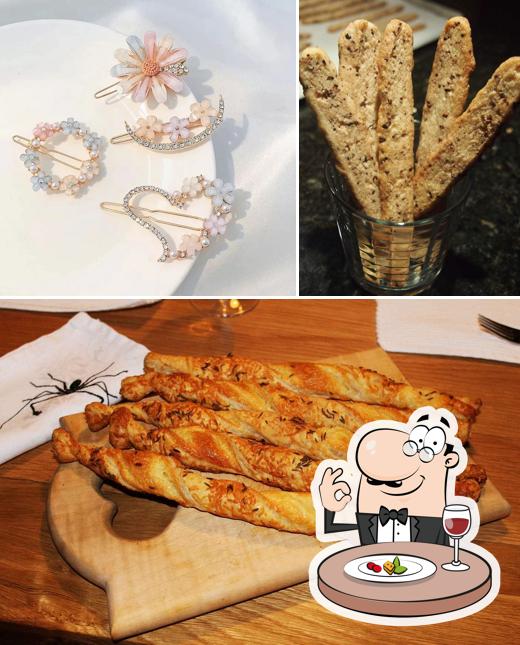 This is the photo showing food and interior at Vijay Stores