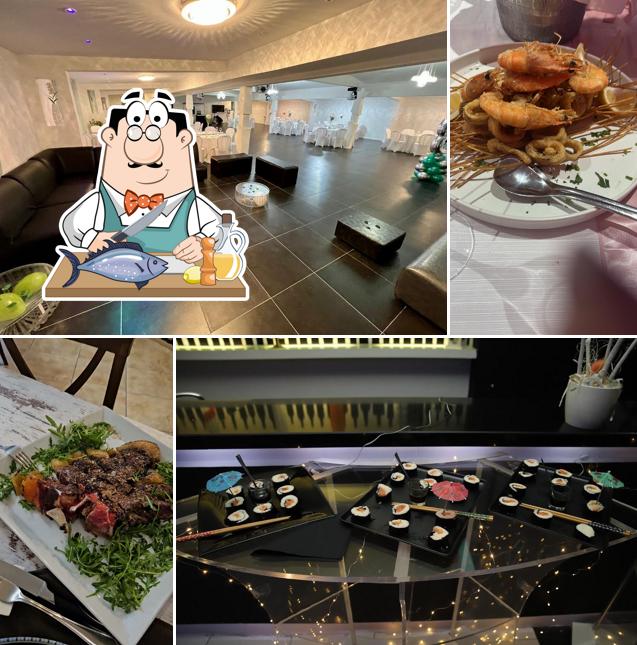 Salmone grigliato al Black and White